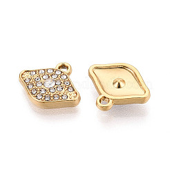 Strass-Anhänger aus Edelstahl 304&nbsp;STAS-N110-39G