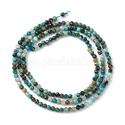 Perline Chrysocolla naturale fili&nbsp;G-Z034-A03-01
