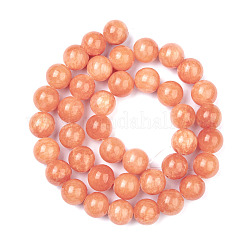 Chapelets de perles en jade Mashan naturel&nbsp;DJAD-6D-18-2
