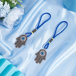 Decorazione del pendente dello smalto della lega 2pcs&nbsp;HJEW-CP00032