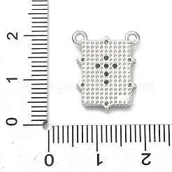 Pendentifs avec zircon cubiques à micro-pavés en laiton&nbsp;KK-C156-26P