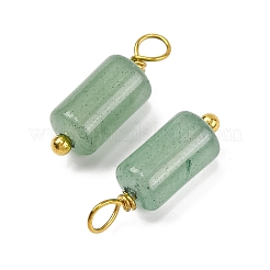 Natürliche grüne Aventurin-Säulenanhänger&nbsp;STAS-H221-04G-01