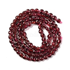 Natürlicher Granat Perlen Stränge&nbsp;X-G-F770-B02-01