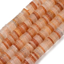Natürlichem Honig Jade Perlen Stränge&nbsp;G-G329-B02-8x1mm