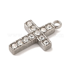 Ciondoli in strass in acciaio inossidabile 304&nbsp;STAS-S131-11P