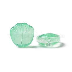 Transparente sprühlackierte Glasperlen&nbsp;GLAA-I050-12D