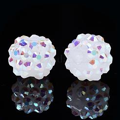 Harz Strass Perlen&nbsp;RESI-S253-12mm-GAB1