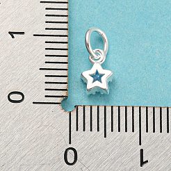 925 breloques pierre de naissance en argent sterling&nbsp;STER-G035-01C-03