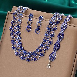 Collane con catena a maglie in lega e strass&nbsp;FS-WG454B6-03