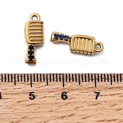 Pendentifs en acier inoxydable 304 avec micro pavé de strass&nbsp;STAS-G369-01G
