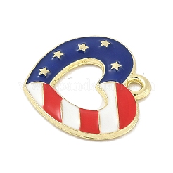 Pendentifs en alliage émaillé pour le jour de l'indépendance&nbsp;FIND-M083-05E-G