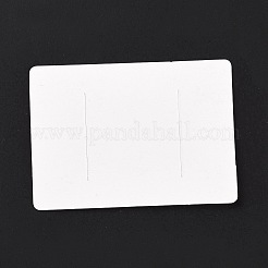 Schede espositive per fermagli per capelli in carta rettangolari&nbsp;DIY-B061-02F
