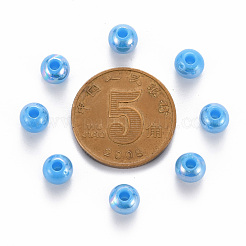 Opake Legierung Perlen&nbsp;MACR-S370-D6mm-9