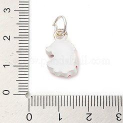 Weihnachtsmotive Legierung Emaille Anhänger&nbsp;LS-FIND-I063-01C
