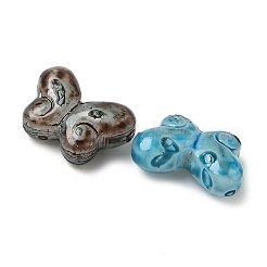 Picasso Backfarbe Glas Saatperlen Perlen&nbsp;GLAA-Q120-05A
