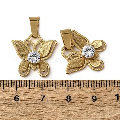 Colgantes de acero inoxidable 304 con circonitas cúbicas pavé&nbsp;STAS-P406-04G