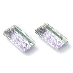 Geprägte Glas Strass Anhänger&nbsp;GLAA-J101-07A-001VL
