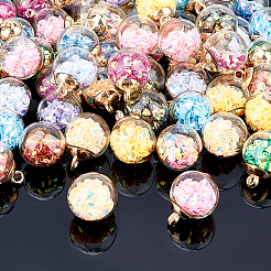 DIY globe balancent des kits de fabrication de boucles d'oreilles&nbsp;DIY-PH0013-05G