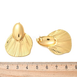 Boucles d'oreilles à tige en acier inoxydable 304&nbsp;EJEW-U047-14G
