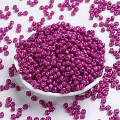 Perles de rocaille en verre&nbsp;SEED-S003-K21