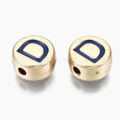 Perles d'émail en alliage&nbsp;LS-X-ENAM-S122-029D-RS