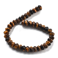 Abalorios del ojo del tigre natural de hebras&nbsp;G-P559-A02-01