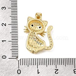Pendenti in ottone e zirconi trasparenti&nbsp;CU-CBA3C32-22G
