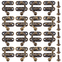 20 Stück 2 Stile Zinklegierung Holzkistenverschluss Verschlüsse&nbsp;DIY-CL0001-36AB