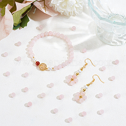 Chapelets de perles en quartz rose naturel&nbsp;G-OC0001-02-6mm