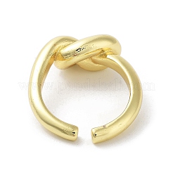 Anelli per polsini aperti in ottone da donna&nbsp;RJEW-A035-05G