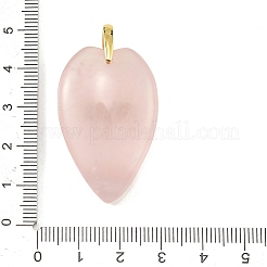 Ciondoli quazo rosa naturale&nbsp;G-G470-03G-06