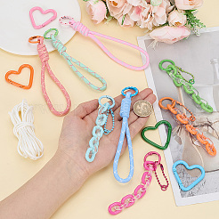 Kits de décoration pour pendentifs&nbsp;KEYC-SC0002-13A