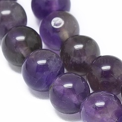 Chapelets de perles en améthyste naturelle&nbsp;G-G791-11-A01