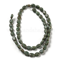 Chapelets de perles en jade africaine naturelle&nbsp;G-M420-D12-02
