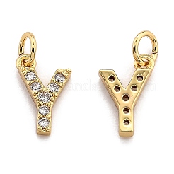 Micro ottone spianare grado AAA fascino zirconi&nbsp;ZIRC-P067-11G-Y-NR