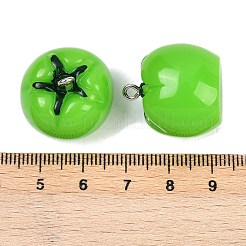 Pendentifs en résine opaque&nbsp;RESI-S025-01P-02