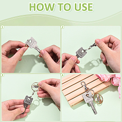 Kit de fabrication de porte-clés de bricolage&nbsp;FIND-YW0009-50