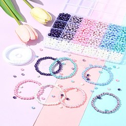 DIY-Kits zur Herstellung von Armbändern aus runden Perlen&nbsp;DIY-FS0008-87