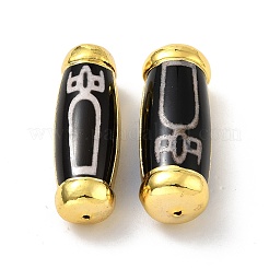 Tibetischen Stil dzi Perlen&nbsp;KK-F836-09G