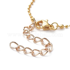 Fabrication de collier en laiton&nbsp;NJEW-JN02838-02
