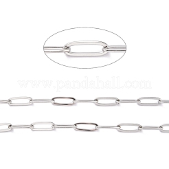 Chaînes à trombones en acier inoxydable 304 résistant au ternissement&nbsp;CHS-O010-03P