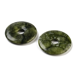 Colgantes de jade del sur natural&nbsp;G-K099-50mm-03