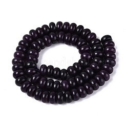 Chapelets de perles de jade blanche naturelle&nbsp;G-Q613-01F-22