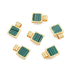 Synthetische Malachit-Charms&nbsp;X-KK-A165-13G