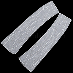 Maniche lunghe in rete di poliestere per donna&nbsp;AJEW-WH20007-93A
