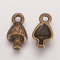 Tibetischer stil Aluminium Anhänger & Charms&nbsp;TIBEP-0368-AB-FF