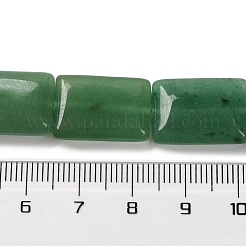 Natürlichen grünen Aventurin Perlen Stränge&nbsp;G-T047-B03-01