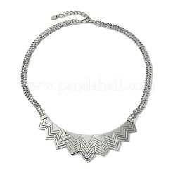 304 Edelstahl-Halsketten&nbsp;NJEW-Q322-09P