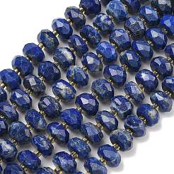 Natürlicher Lapislazuli Perlenstränge&nbsp;G-L642-J08-01