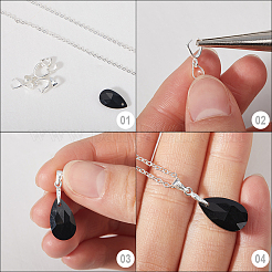 6 pz 3 stile 925 pendenti in argento sterling con cauzione&nbsp;STER-SC0001-29
